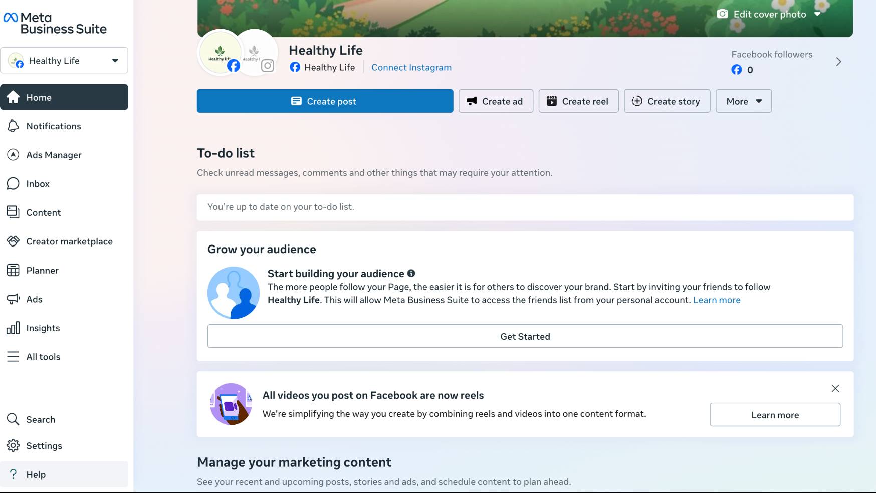 Access Meta Business Suite