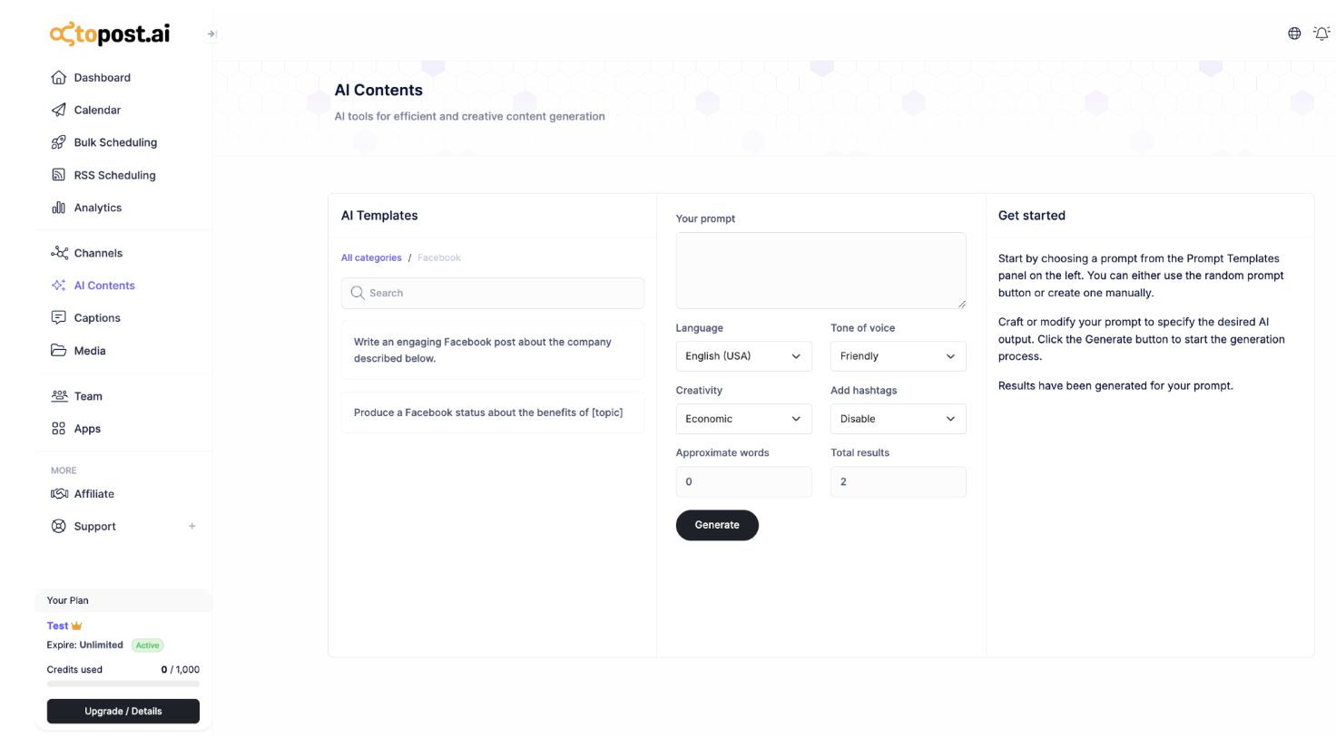 Customize and optimize each post