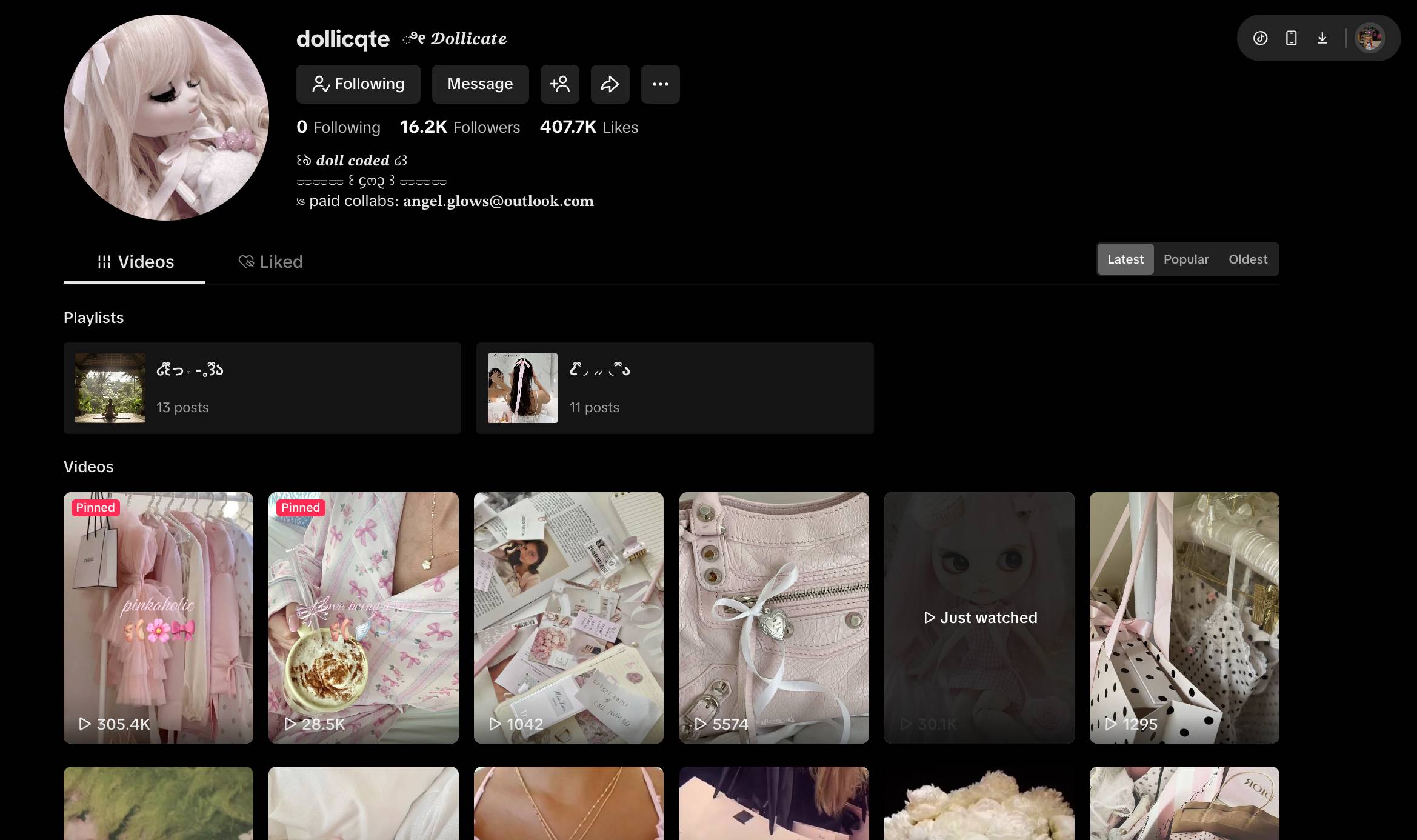 Follow micro-creators