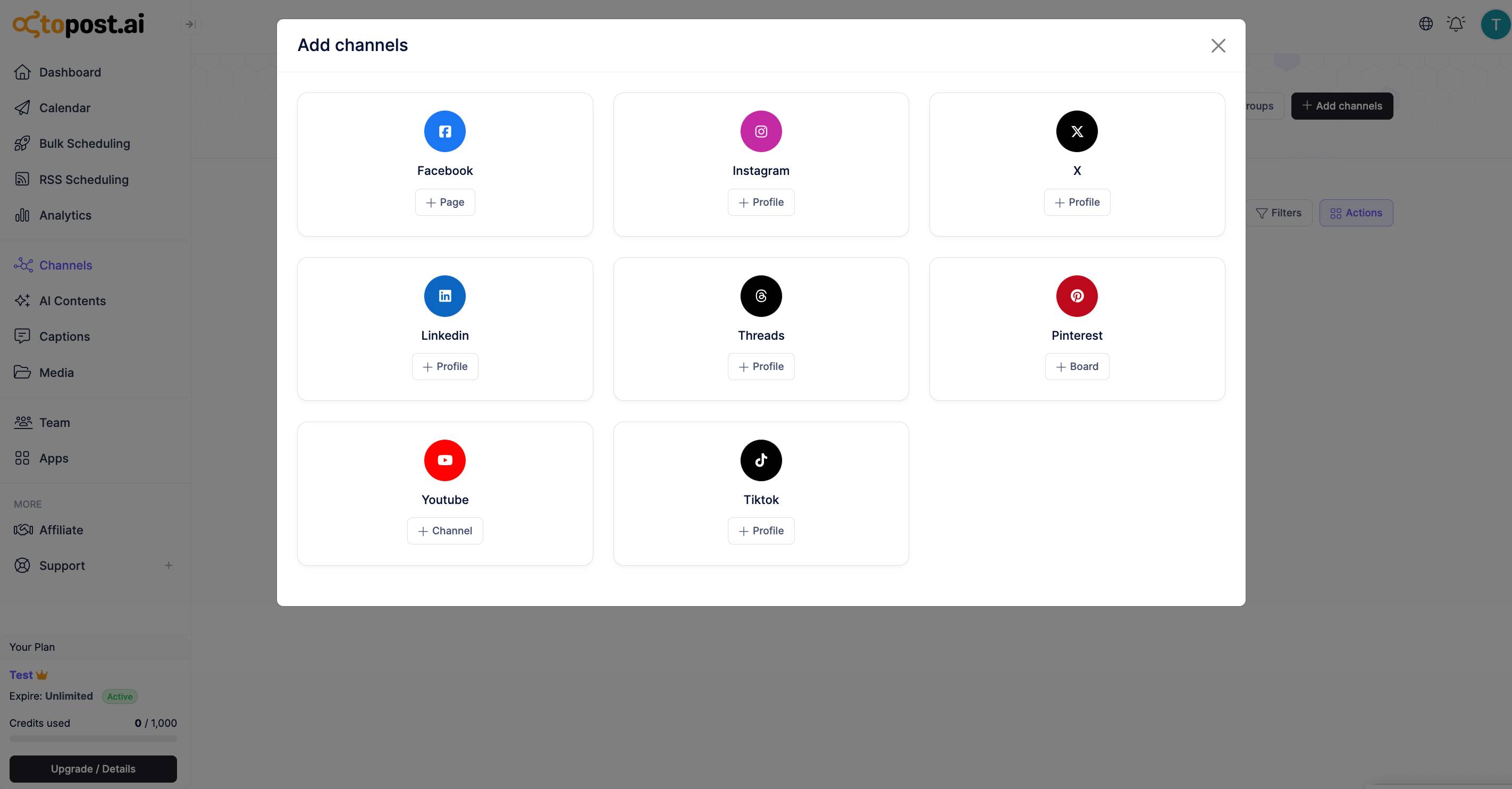 Multi-platform workflow